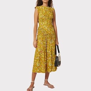 Ted Baker Oleysa Asymetric Midi Dress